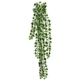 Vidaxl Kunsthang Plants 12 ST 339 Feuilles 90 cm verts et blancs