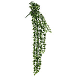 Vidaxl Kunsthang Plants 12 ST 339 Feuilles 90 cm verts et blancs