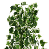 Vidaxl Kunsthang Plants 12 ST 339 Feuilles 90 cm verts et blancs