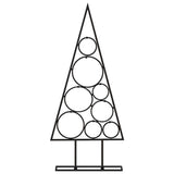 Vidaxl Decoración de Navidad Árbol de Navidad de 60 cm de metal negro