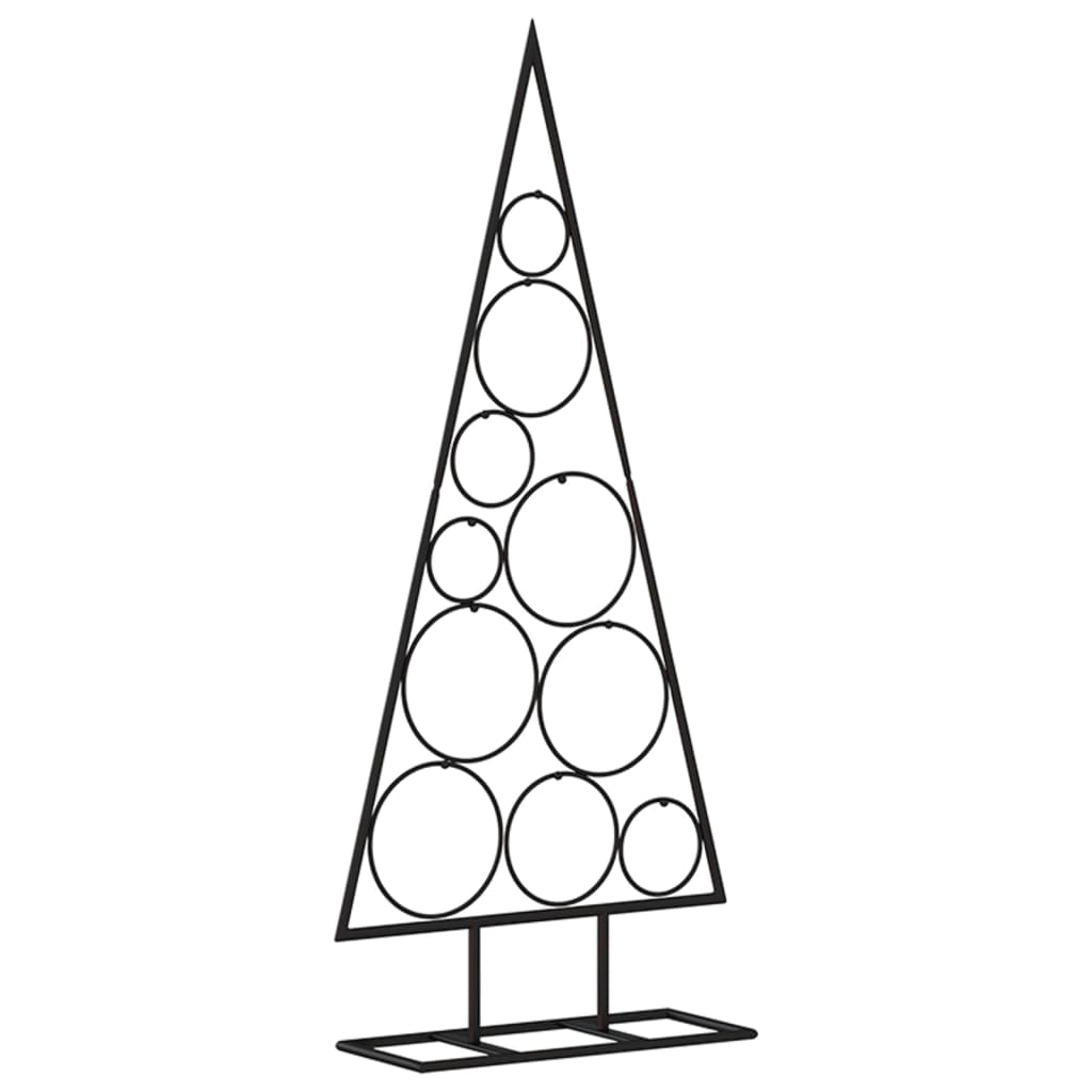 Vidaxl Christmas decoration Christmas tree 90 cm Metal Black