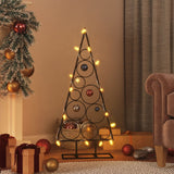 Vidaxl Christmas Decoration Christmas Tree 90 cm Metal Black