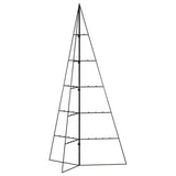 Vidaxl kerstdecoratie kerstboom 100 cm metaal zwart