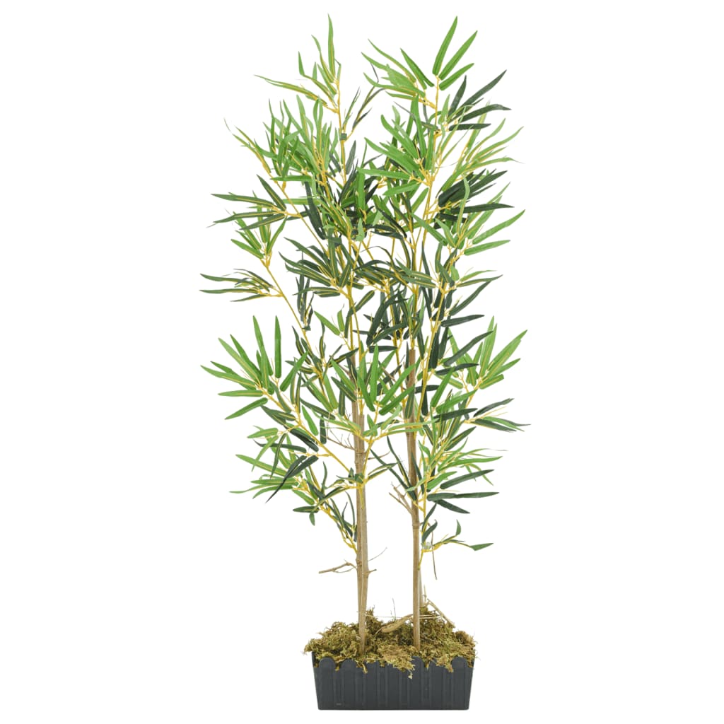 Vidaxl Artificial Plant Bamboo 552 lämnar 120 cm grön