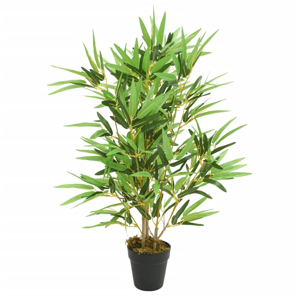 Vidaxl Bamboo plante artificielle 368 Feuilles 80 cm verts