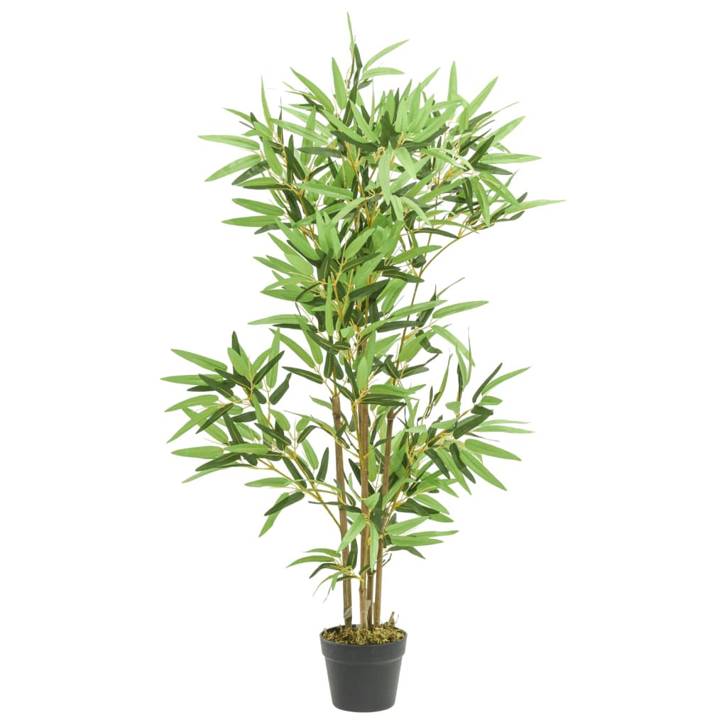 Vidaxl Bamboo per piante artificiali 552 foglie di 120 cm verdi