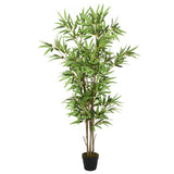 Vidaxl kunstplant bamboe 828 bladeren 150 cm groen