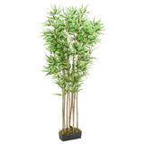 Vidaxl Kunstig plante Bambus 1288 Blader 180 cm grønn