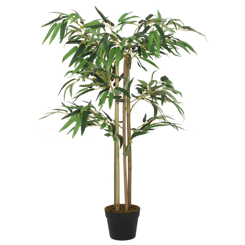 Vidaxl Bamboo per piante artificiali 760 foglie di 120 cm verdi