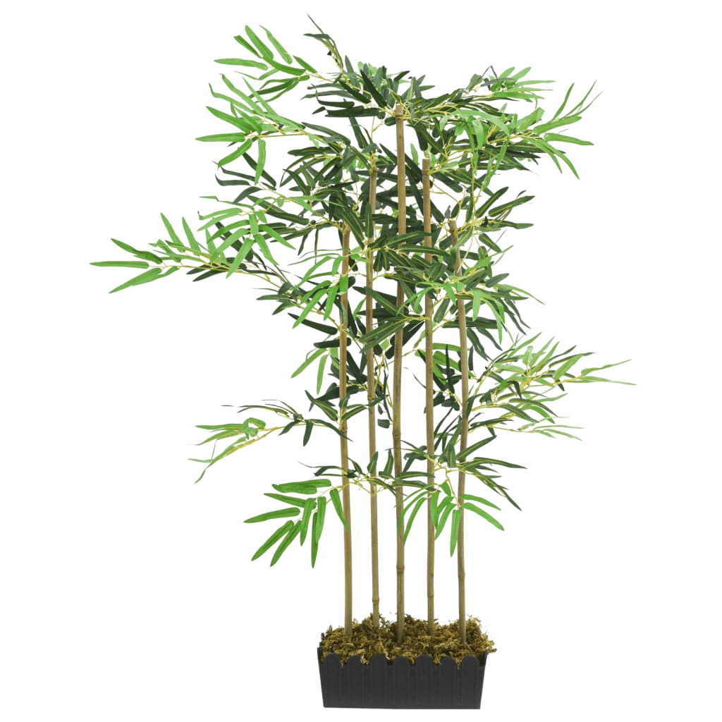 Vidaxl Bamboo 730 foglie di vegetale per piante artificiali 120 cm