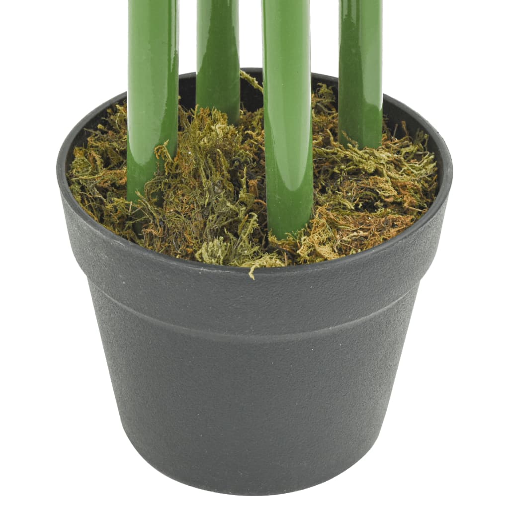 Vidaxl Artificial Plant Bamboo 384 Leaves 120 cm Green