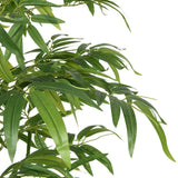 Vidaxl Artificial Plant Bamboo 576 lämnar 150 cm grön