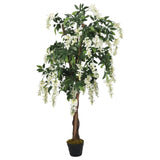 Vidaxl Kunstboom Wisteria 560 listy 80 cm zelené a bílé