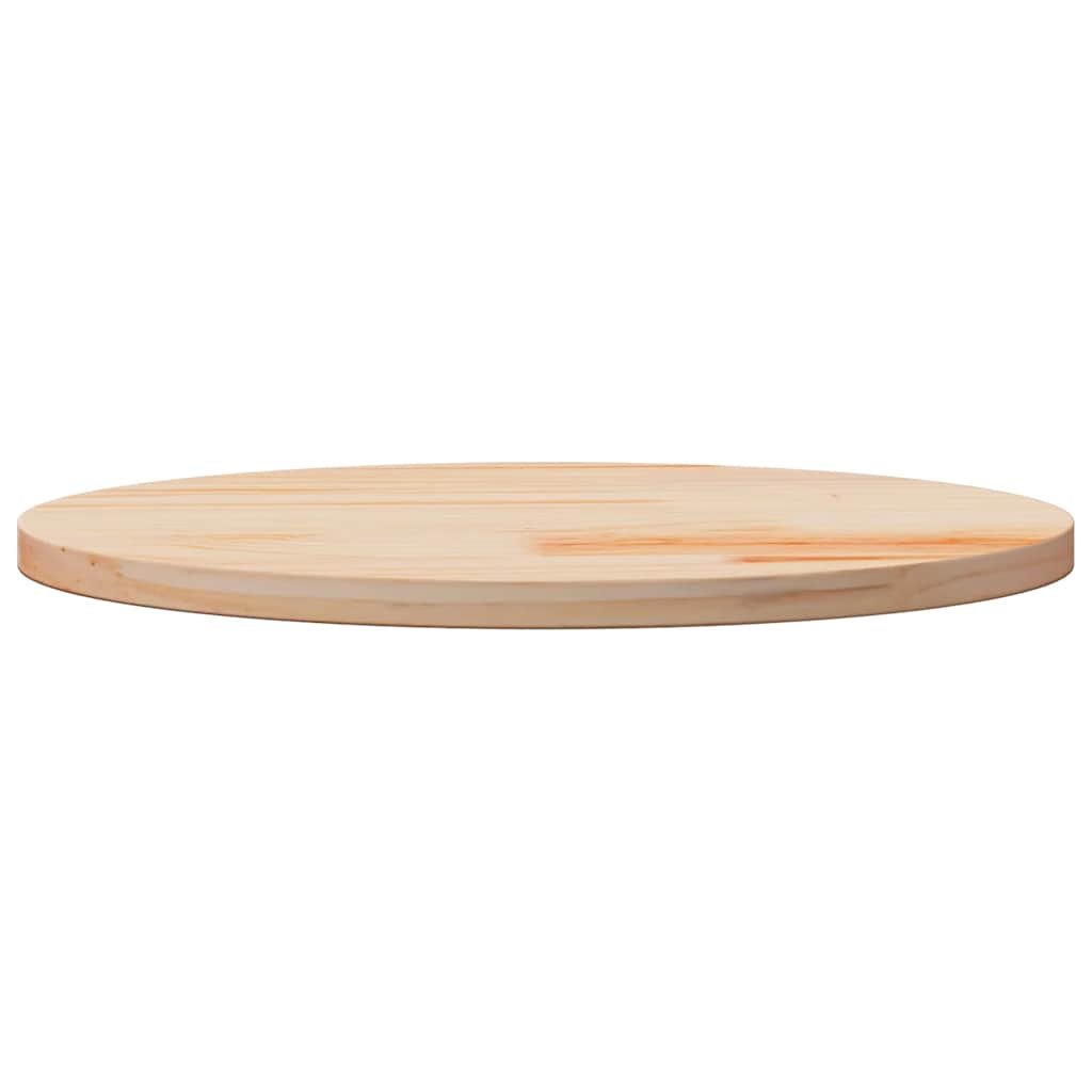 Vidaxl tafelblad rond ø70x3 cm massief grenenhout