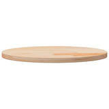 Vidaxl tafelblad rond ø70x3 cm massief grenenhout