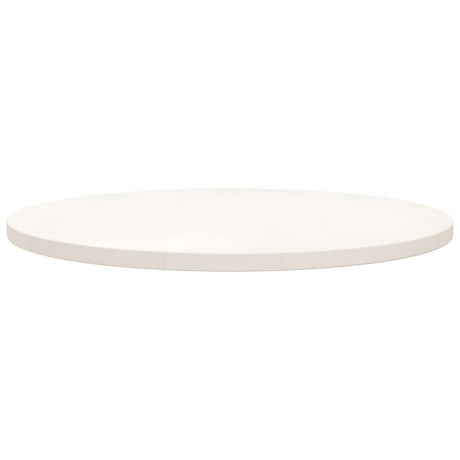 Vidaxl tafelblad rond ø70x3 cm massief grenenhout wit