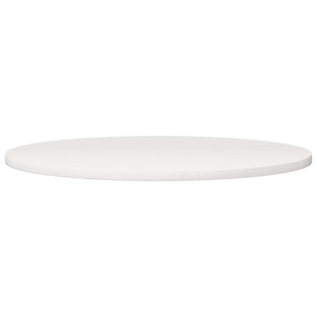 Vidaxl tafelblad rond ø90x3 cm massief grenenhout wit