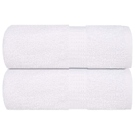 Vidaxl gastendoekjes frogn 2 st 30x50 cm 360 g m² wit