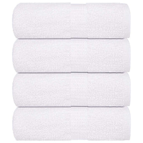 Vidaxl gastendoekjes frogn 4 st 30x50 cm 360 g m² wit