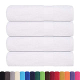 Vidaxl Bath towels 4 pcs 100x150 cm 360 g m² 100% cotton white