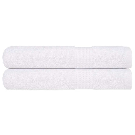 Vidaxl handdoeken frogn 2 st 100x200 cm 360 g m² wit