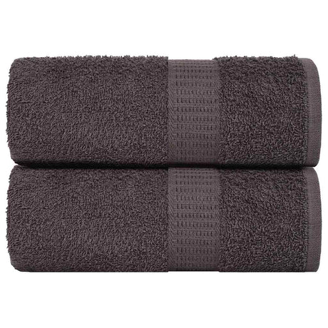 Vidaxl gastendoekjes frogn 2 st 30x50 cm 360 g m² antraciet