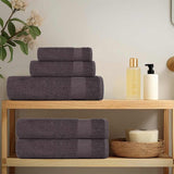 Vidaxl sauna towels 4 st 80x200 cm 360 g m² 100% cotton anthracite