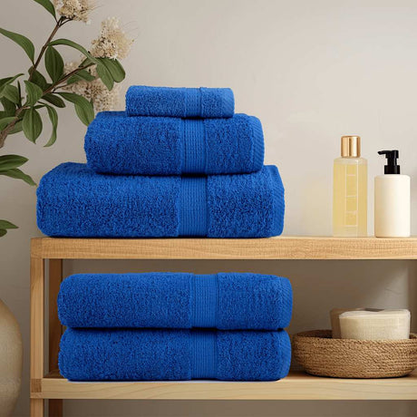 Vidaxl washandjes frogn 10 st 30x30 cm 360 g m² blauw