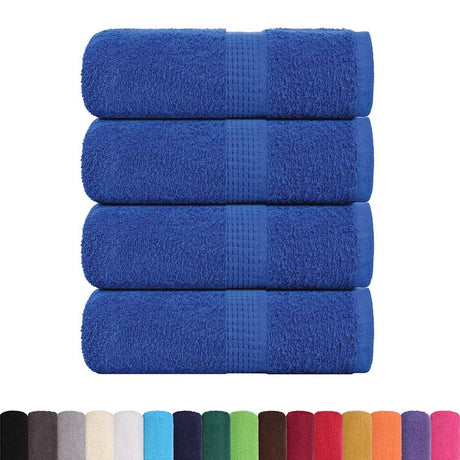 Vidaxl gastendoekjes frogn 4 st 30x50 cm 360 g m² blauw