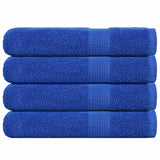 Vidaxl sauna towels 4 st 80x200 cm 360 g m² 100% cotton blue