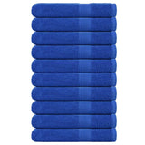 Vidaxl saunahanddoeken frogn 10 st 80x200 cm 360 g m² blauw
