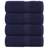 Vidaxl gastendoekjes frogn 4 st 30x50 cm 360 g m² marineblauw