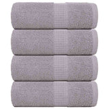 Vidaxl gastendoekjes frogn 4 st 30x50 cm 360 g m² grijs