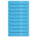 Vidaxl saunahanddoeken frogn 10 st 80x200 cm 360 g m² turquoise