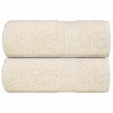 Vidaxl gastendoekjes frogn 2 st 30x50 cm 360 g m² crème