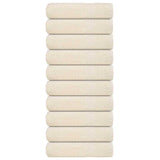Vidaxl handdoeken frogn 10 st 50x100 cm 360 g m² crème