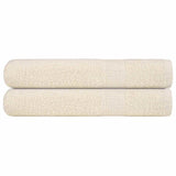 Vidaxl sauna towels 2 st 80x200 cm 360 g m² 100% cotton cream