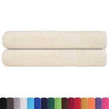 Vidaxl sauna towels 2 st 80x200 cm 360 g m² 100% cotton cream