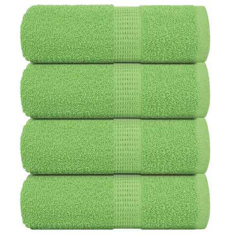 Vidaxl gastendoekjes frogn 4 st 30x50 cm 360 g m² appelgroen