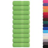 Vidaxl gastendoekjes frogn 10 st 30x50 cm 360 g m² appelgroen