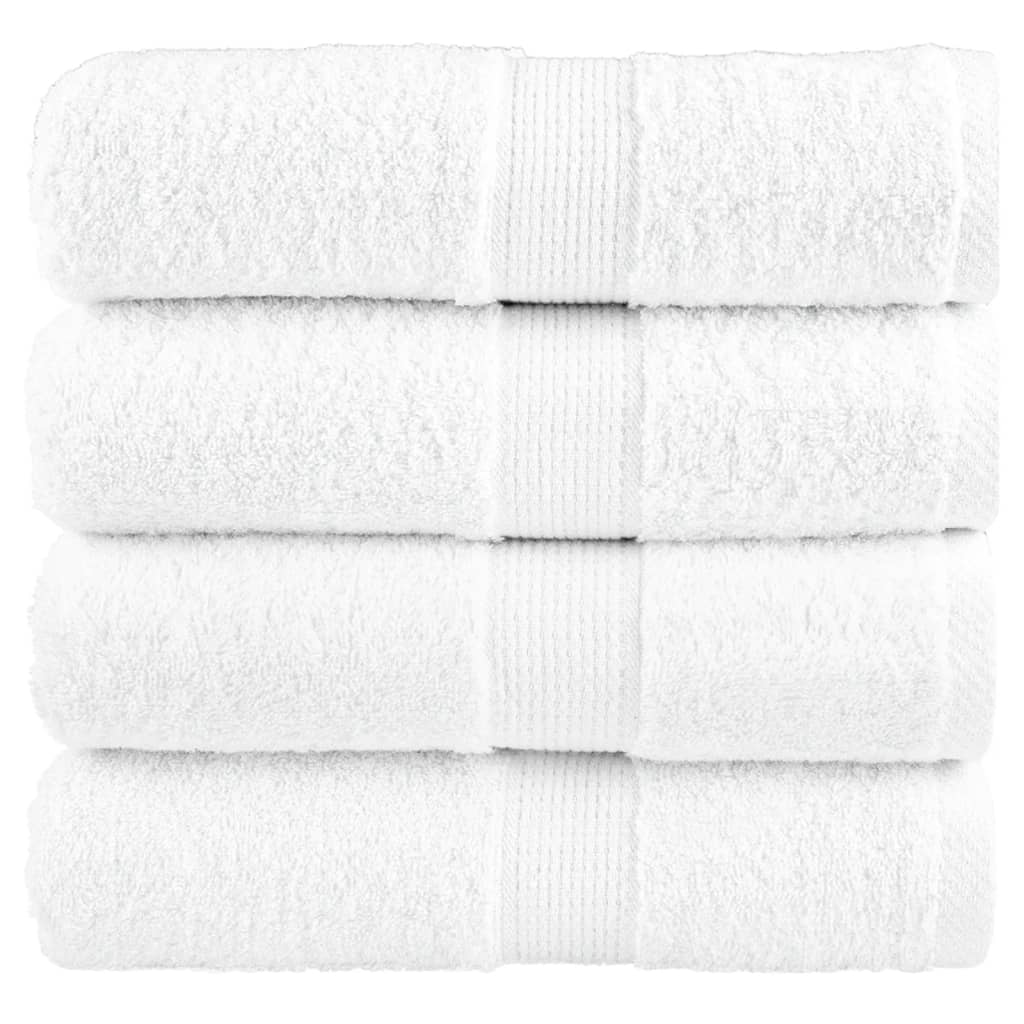 Vidaxl Guest Wipes Solund 4 Pcs 600 g m² 30x30 cm hvid