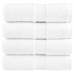 Vidaxl gastendoekjes solund 4 st 600 g m² 30x50 cm wit