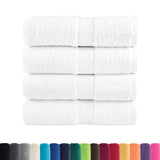 Vidaxl Guest wipes Solund 4 pcs 600 g m² 30x50 cm white