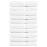 Vidaxl Sauna Cloths Solund 10 PCS 600 g m² 80x200 cm blanco