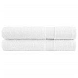 Vidaxl handdoeken solund 2 st 600 g m² 100x200 cm wit