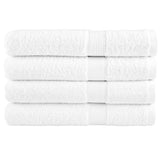 Vidaxl Towels Solund 4 pcs 600 g m² 100x200 cm white