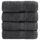 Vidaxl Guest Wipes Solund 4 PCS 600 g M² 30x50 cm Anthracite Color