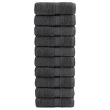 Vidaxl gastendoekjes solund 10 st 600 g m² 30x50 cm antraciet