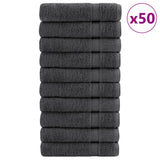 Serviettes Vidaxl Solund 50 PCS 600 g m² 50x100 cm Couleur anthracite