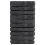 Vidaxl sauna cloths Solund 10 pcs 600 g m² 80x200 cm anthracite color